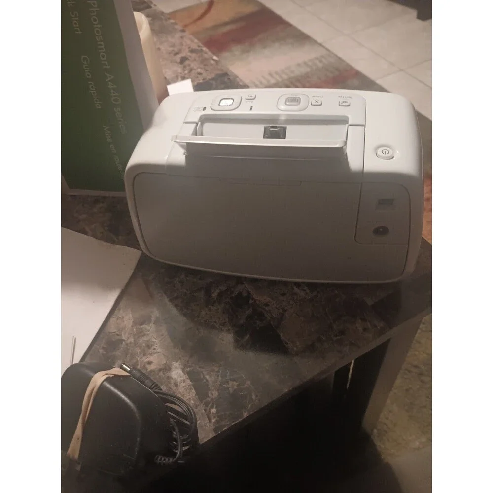 HP Photosmart A440 Digital Photo Inkjet Printer -Working!